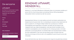 Desktop Screenshot of eenzameuitvaart.be